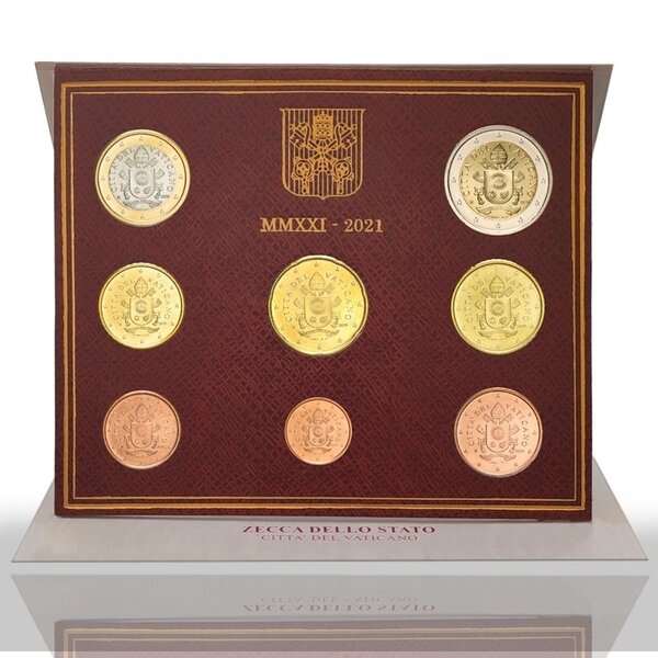 Coffret série euro BU Vatican 2021