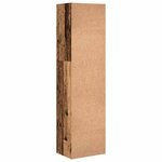 vidaXL Bibliothèque vieux bois 40x30x152 cm bois d'ingénierie