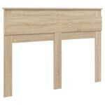 vidaXL Tête de lit Chêne Sonoma 150 cm Bois d'ingénierie