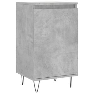 vidaXL Buffet gris béton 40x35x70 cm bois d'ingénierie