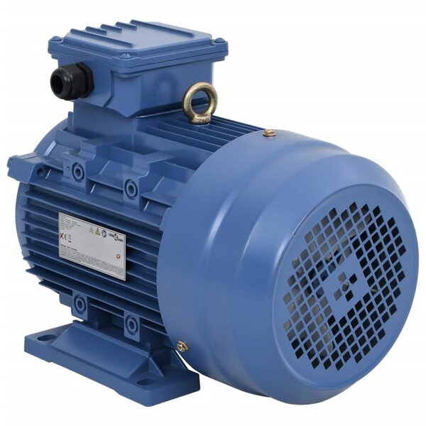 vidaXL Moteur électrique triphasé Aluminium 4kW/5 5 CH 2840 tr/min