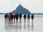 Traversée guidée magique de la baie du mont-saint-michel en famille - smartbox - coffret cadeau sport & aventure