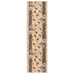 vidaXL Tapis BCF Beige 100x400 cm