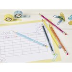 Crayon graphite pencil 160 bout gomme HB - bleu clair STABILO