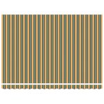 vidaXL Auvent Rayé Vert et jaune 4 5 × 3 m Polyester et métal