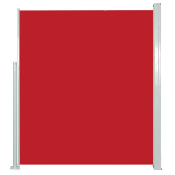 vidaXL Auvent latéral rétractable 140 x 300 cm Rouge