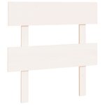 vidaXL Tête de lit Blanc 93 5x3x81 cm Bois massif de pin
