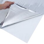 vidaXL Film solaire à effet réfléchissant statique argenté 45x1000 cm