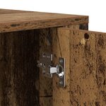 vidaXL Buffet Bois ancien 40 x 33 x 70 cm Bois d'ingénierie