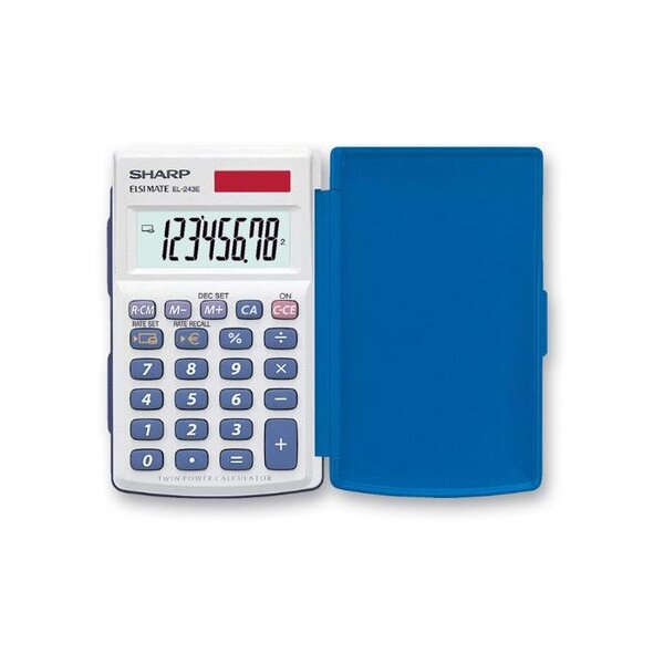 Calculatrice de poche 'EL-243EB' SHARP