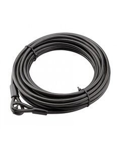 THIRARD - Câble antivol Twisty  vélo  abris de jardin  Ø 8  12.00m  acier gaine PVC - THIRARD