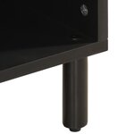vidaXL Meuble TV 100x33x46 cm bois massif de manguier