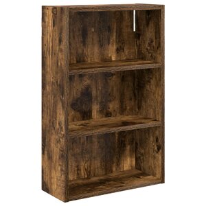 vidaXL Armoire murale de salle de bain Chêne Fumé 40 x 16 x 62 5 cm