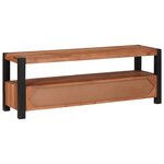 vidaXL Meubles et étagères de rangement pour médias avec tiroir Marron