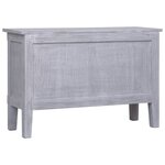 vidaXL Buffet avec 2 tiroirs 90x30x60 cm Bois d'acajou massif