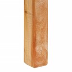 vidaXL Table de bar 112x55x108 cm Bois massif de récupération