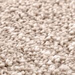 vidaXL Tapis de bain antidérapant Crème 70 x 120 cm PP