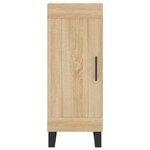 vidaXL Buffet Chêne sonoma 34 5x34x90 cm Bois d'ingénierie