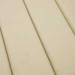 vidaXL Coussin de chaise longue beige 200x70x3 cm tissu oxford
