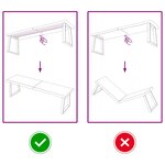 vidaXL Dessus de table bois massif non traité bordure assortie