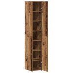 vidaXL Haut Armoire Bois ancien 30 x 42.5 x 185 cm Bois d'ingénierie