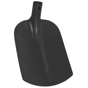 vidaXL Tête de pelle Noir 34 5 x 24 cm Acier enduit de poudre