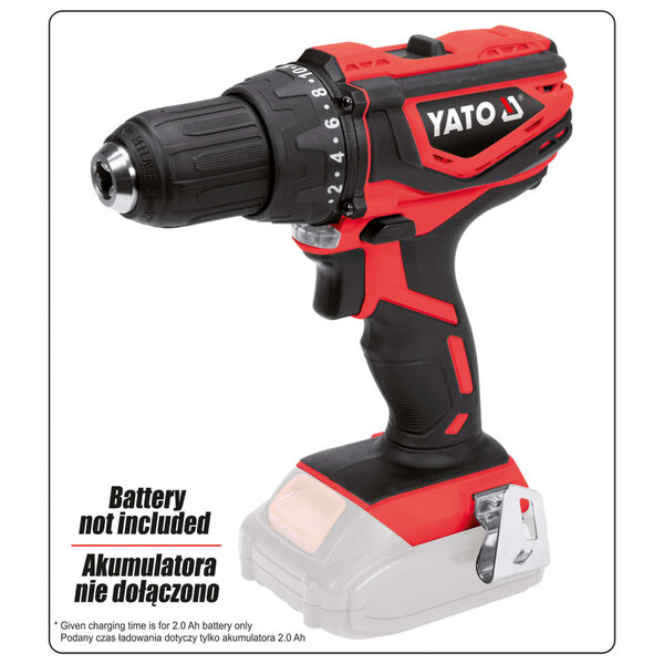 YATO Perceuse sans batterie 18V 40Nm