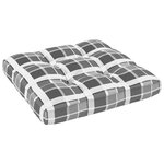 Vidaxl pouf palette de jardin bois de pin imprégné de marron miel