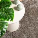 vidaXL Tapis ISTAN à poils longs aspect brillant gris 200x280 cm