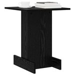 vidaXL Table d'appoint Chêne noir 44 5 x 45 x 55 cm Bois d'ingénierie