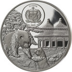 TEMPLE DU Ciel Sculpture 3D Pièce 3 Once Argent 5 Dollars Samoa 2025