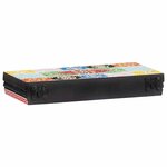 vidaXL Étagères Murales avec étagère 2 Pièces Multicolore 40 x 20 x 6 cm