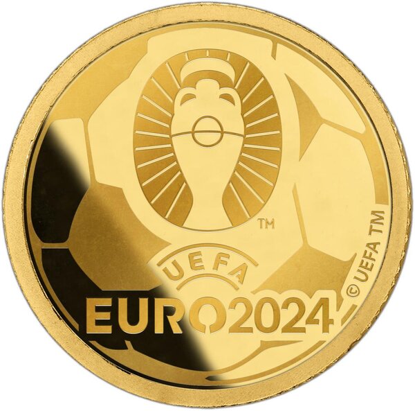 Pièce de monnaie en Or 10 Dollars g 0.5 Millésime 2024 Small Gold Coin EMBLEM