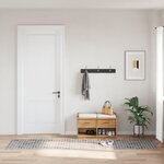 vidaXL Tapis lavable antidérapant 80x300 cm Multicolore