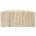 vidaXL Étagère à tiroir murale chêne 40x23 5x10 cm MDF