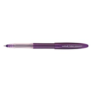 Roller encre gel Signo UM170 pointe moyenne 0 7mm Violet x 12 UNI-BALL