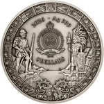 Monnaie AZTECS Greatest Treasures Argent 5 Dollars Niue 2026 (PRÉCOMMANDE)