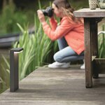 Philips mygarden borne lumineuse led bustan 2x4 5 w anthracite 1648593p0