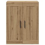 vidaXL Armoire murale chêne artisanal 69 5x34x90 cm bois d'ingénierie