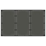 vidaXL Ensemble de salle à manger pour jardin 5 Pièces Noir polyrotin