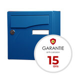 Boîte aux lettres Préface compact bleu gentiane brillant 5010b