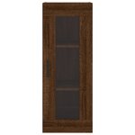 vidaXL Armoire murale chêne marron 34 5x34x90 cm
