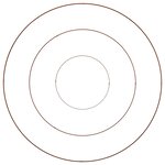 vidaXL Cache-pot de jardin Marron 120 x 120 x 20 cm Acier patiné