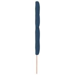 vidaXL Tête de lit avec tête de lit Bleu 144 cm Cuir synthétique