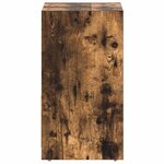 vidaXL Armoire de bain Chêne fumé 60x33x61 cm Bois d'ingénierie
