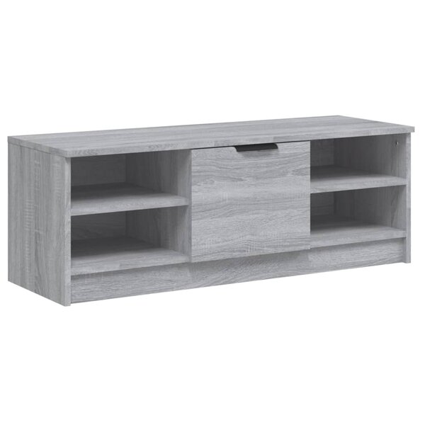 vidaXL Meuble TV Sonoma gris 102x35 5x36 5 cm Bois d'ingénierie
