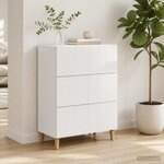 vidaXL Armoire à tiroirs 66 x 34 5 x 90 cm Bois d'ingénierie
