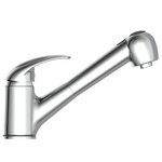 SCHÜTTE Mitigeur d'évier avec jet rétractable ALBATROS chrome