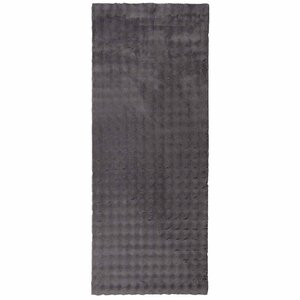 vidaXL Tapis de surface HUARTE Anthracite 150 x 80 cm Polyester