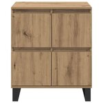 vidaXL Buffets 2 Pièces chêne artisanal 120 x 35 x 70 cm
